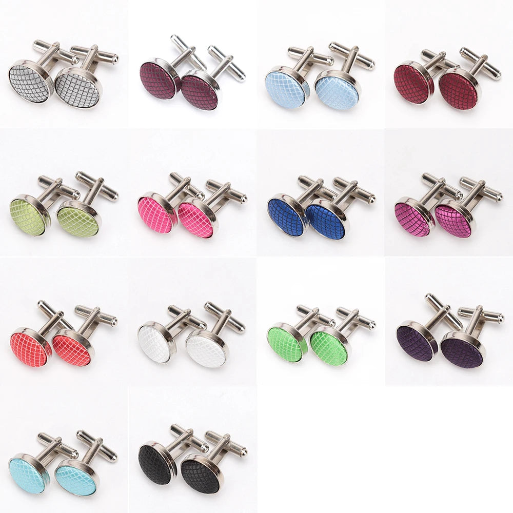 1Pair Mens Cufflinks Busines Fashion Shirt Wedding Party Men Cufflink Qme