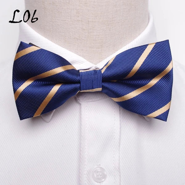 Bowtie men formal necktie boy Men's Fashion business wedding bow tie Male Dress Shirt krawatte legame gift Qme L06