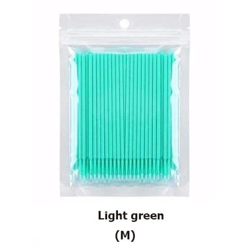 Bag Durable Micro Disposable Eyelashes Extension Individual Lash Qme Light Green