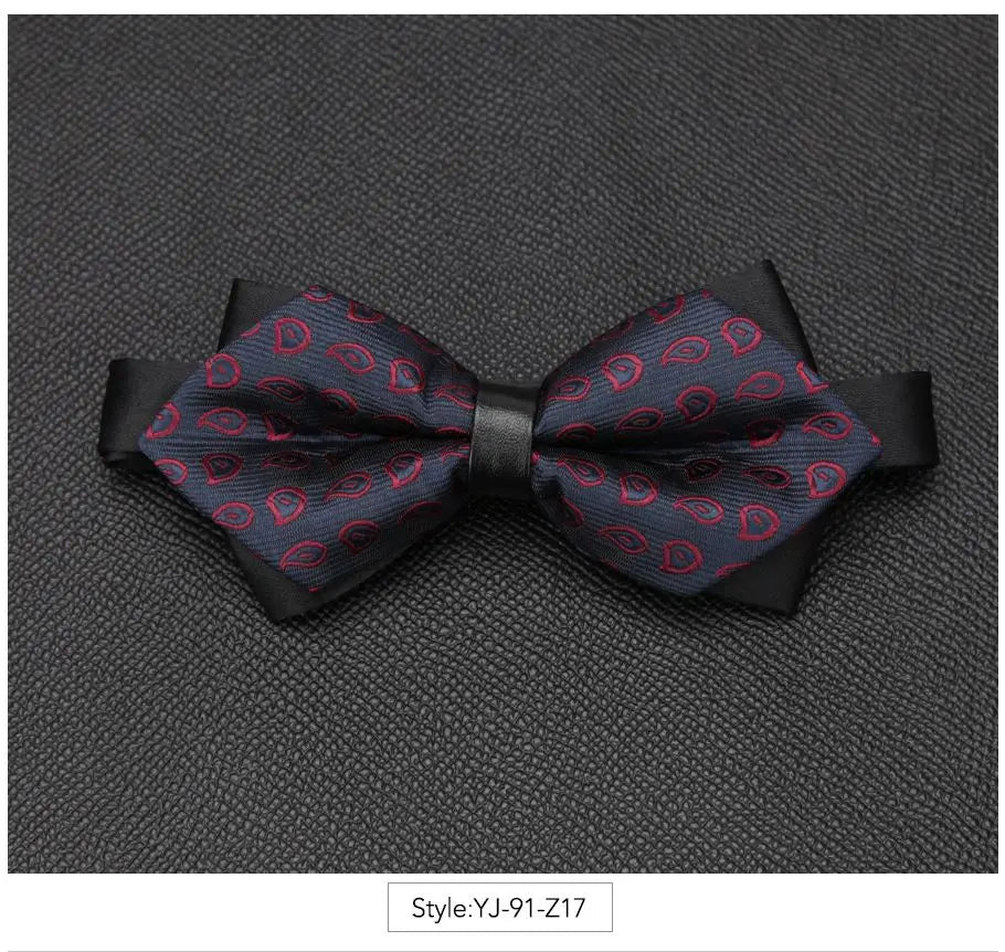Men Bowtie Newest Butterfly Knot Mens Accessories Luxurious Bow Tie Qme YJ-91-Z17