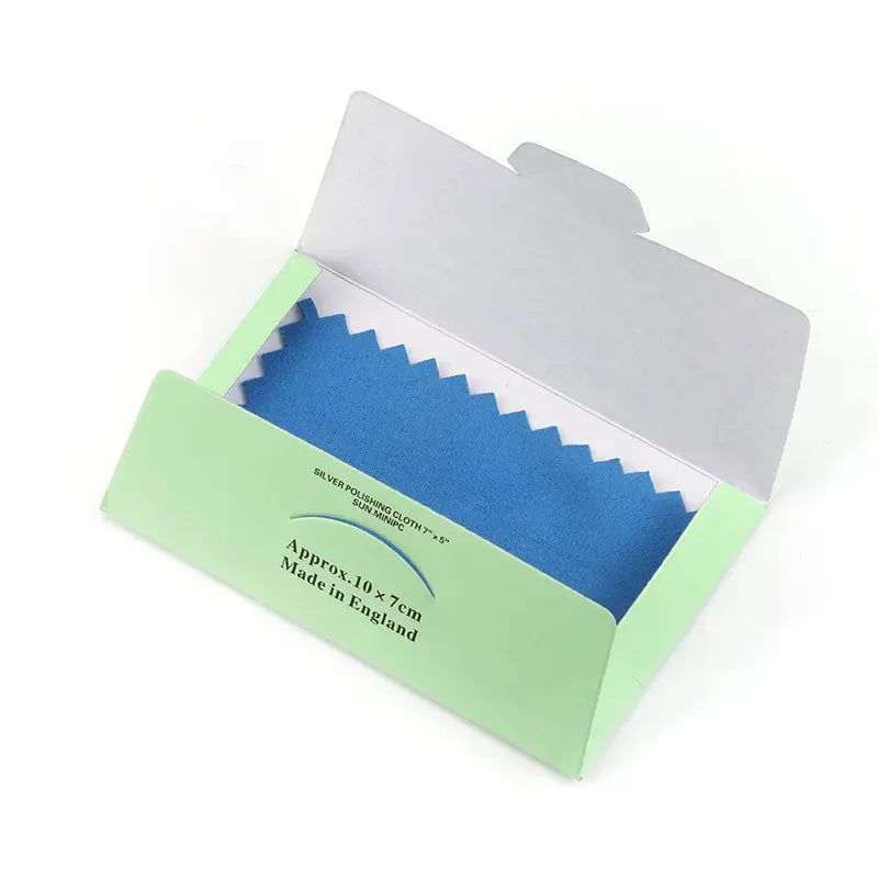 Free shipping 10pcs/pack 10X7CM high quality cotton Silver Polish Cloth Silver Gold Clearing Jewelry Accessories Qme