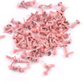 Mix Round Fastener Brads Embellishments For Scrapbook DIY Handmade Metal Crafts Accessories Shoes Decor 100pcs 5x10mm c2146 Qme pink