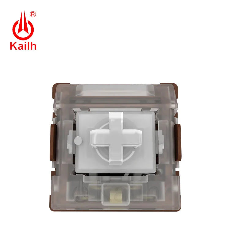 Kailh Mid-height Mechanical Switch for Gaming, Linear Type, Red/Blue/Brown Base, 12.2X12.2X11.2mm, 50 Million Cycles Qme