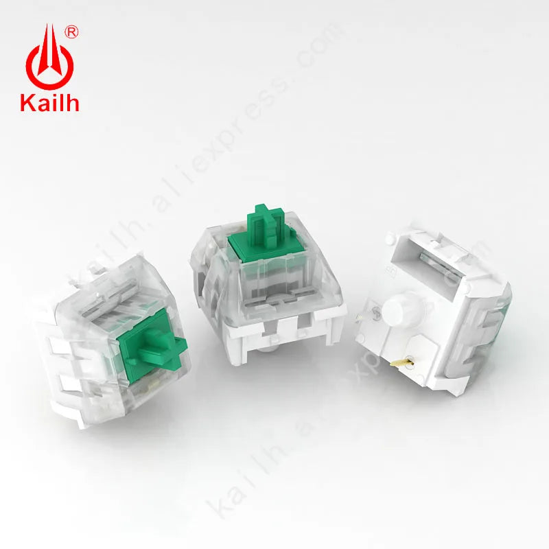 10pcs Kailh Speed Purple Burgundy Pro Light Green Switch Mechanical Keyboard Switch Clicky Tactile Linear Qme