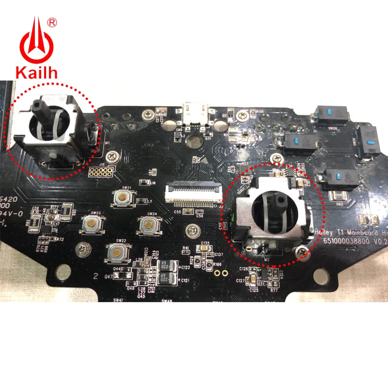 3PCS Kailh XBox Controller Joystick 3D Analog Stick Sensor Module XBox Potentiometer Analog Joystick for PS4 PS5 Xbox One Qme