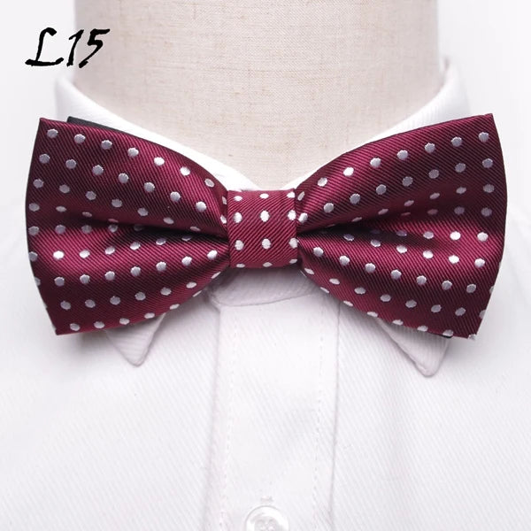 Bowtie men formal necktie boy Men's Fashion business wedding bow tie Male Dress Shirt krawatte legame gift Qme L15