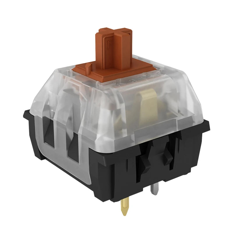 Kailh Traditional Gaming Mechanical Keyboard Switch SMD with Brown/Red/Blue/Black Keystem, with 3 Pins Qme