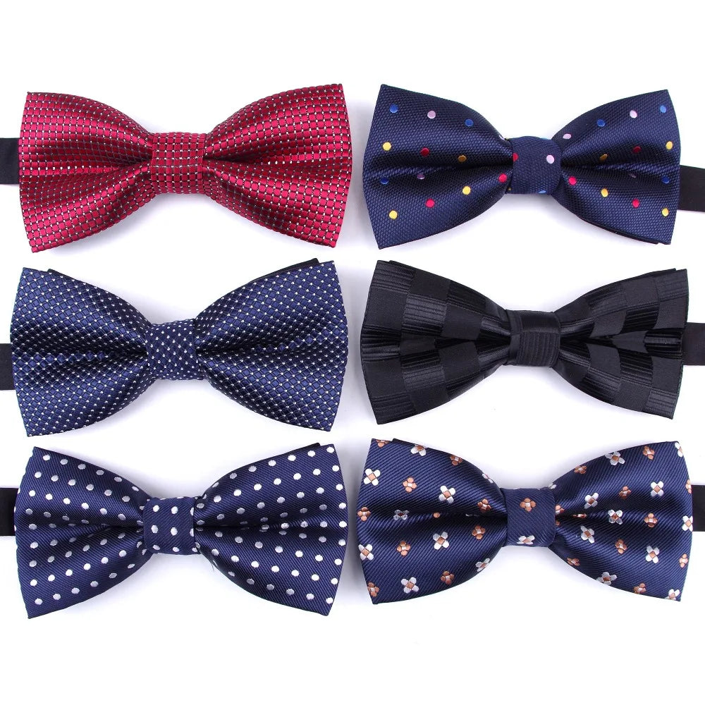 Bowtie men formal necktie boy Men's Fashion business wedding bow tie Male Dress Shirt krawatte legame gift Qme