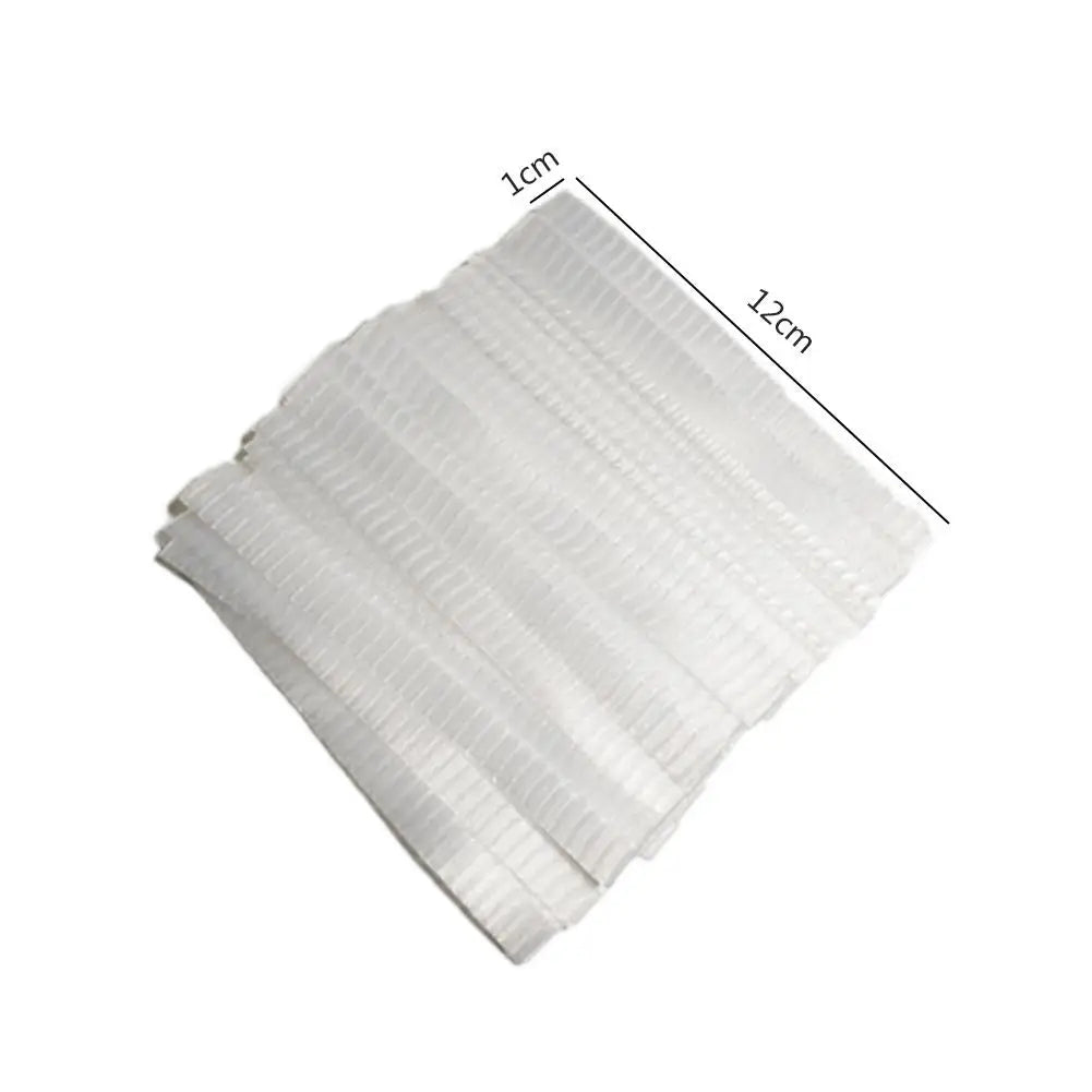 100pcs Makeup Brush Pen Protective Case Cosmetic Beauty Tool Guard Sheath Elastic Mesh Netting Net Protector Brushes Cover Qme
