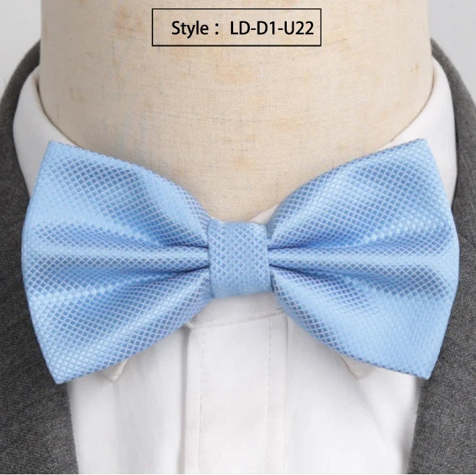 XGVOKH Men Ties Fashion Butterfly Party Wedding Bow Tie Boys Girls Qme LD-D1-U22