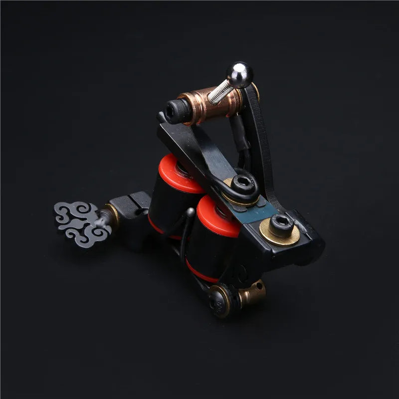 Professional Wire-Cutting Iron Tattoo Machine Gun 10 Wrap Coil For Liner Supply LTM-W22 Qme