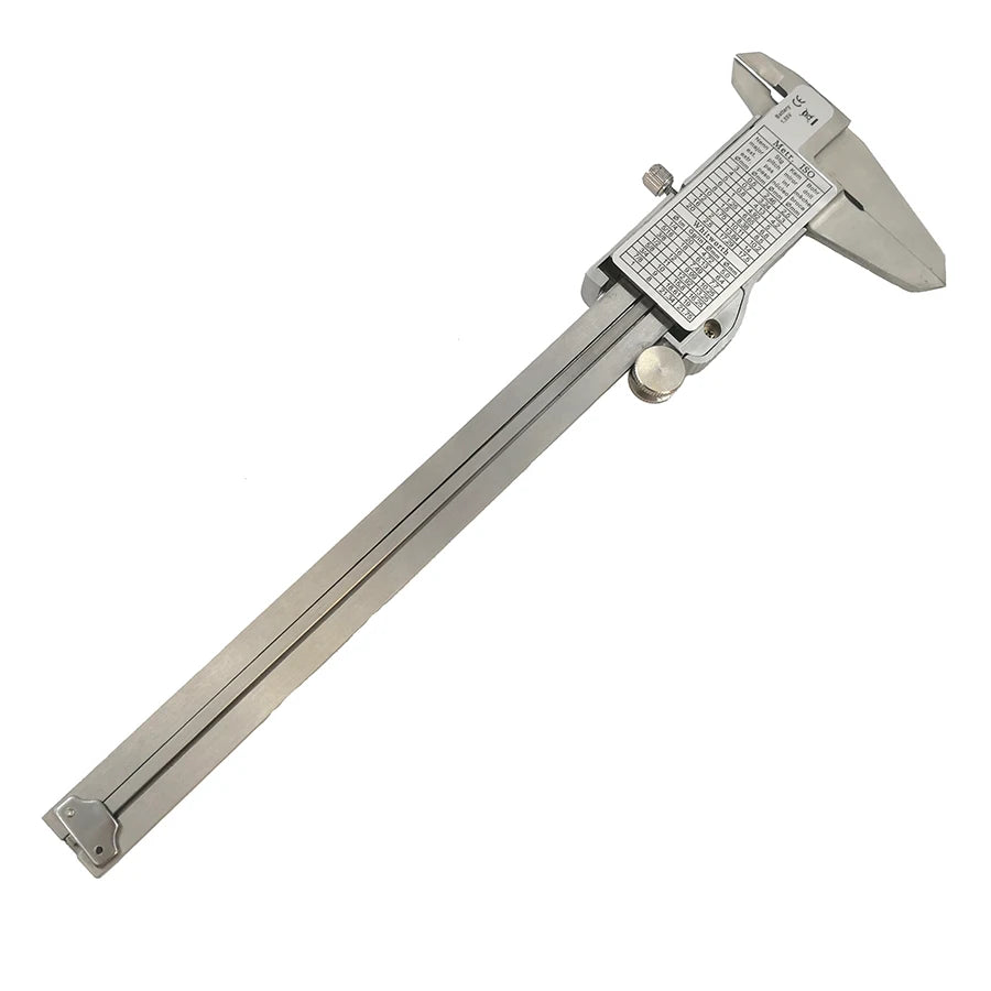 Digital Vernier Caliper Stainless Steel 0- Display Electronic Ruler Qme