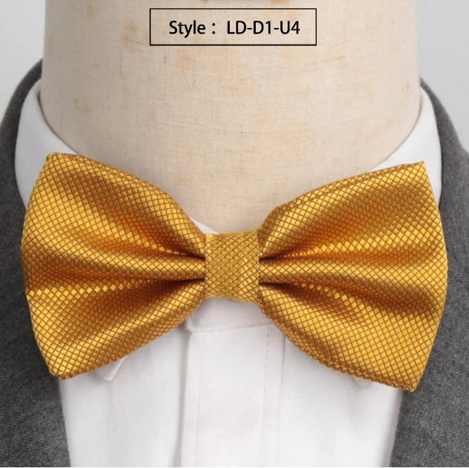 XGVOKH Men Ties Fashion Butterfly Party Wedding Bow Tie Boys Girls Qme LD-D1-U4