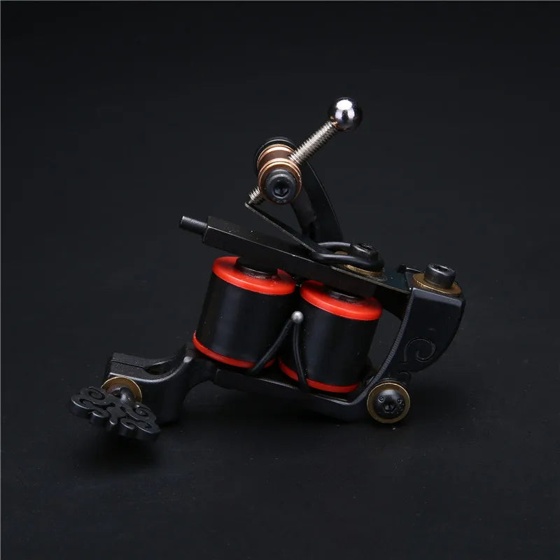 Professional Wire-Cutting Iron Tattoo Machine Gun 10 Wrap Coil For Liner Supply LTM-W22 Qme