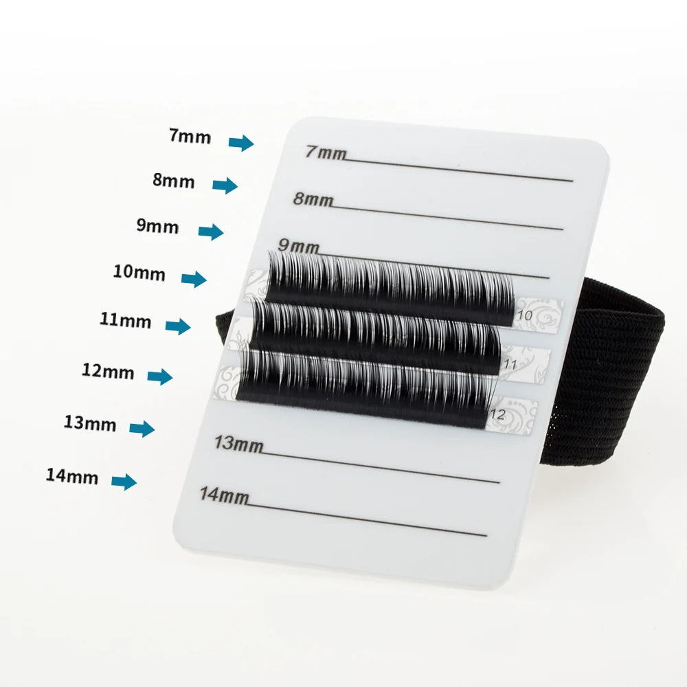 NATUHANA Acrylic Eyelash Extensions Organizer Pallet False Lash Pad Qme