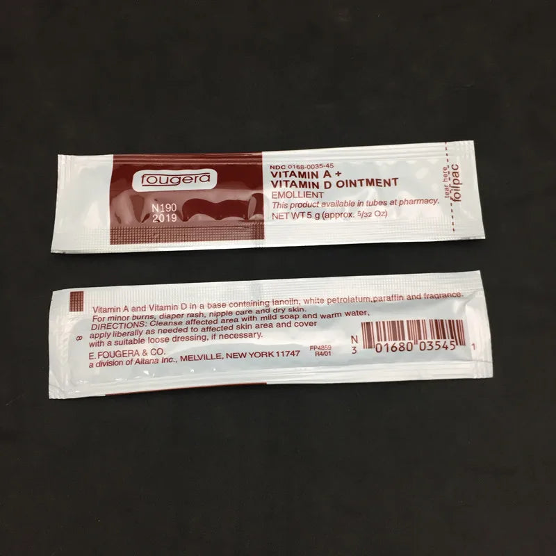 Fougera Tattoo Eyebrow Lip Repair Aftercare Vitamin Ointment A&D Anti Scar Healing Gel Cream Permanent Makeup PMU Supplies Qme