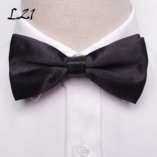 Bowtie men formal necktie boy Men's Fashion business wedding bow tie Male Dress Shirt krawatte legame gift Qme L21