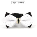 New Bowtie Groom Mens Colourful Plaid Cravat Gravata Fashion Male Butterfly Wedding Luxurious Bow Ties for Men Gift Accessories Qme LD-R-M10