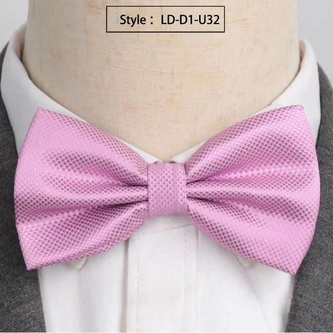 XGVOKH Men Ties Fashion Butterfly Party Wedding Bow Tie Boys Girls Qme LD-D1-U32
