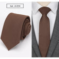Men Skinny Tie Wool Fashion Ties for Mens Wedding Suit Business Party Slim Classic Solid Color Neck Tie Casual 6cm Red Necktie Qme LD-ZS704