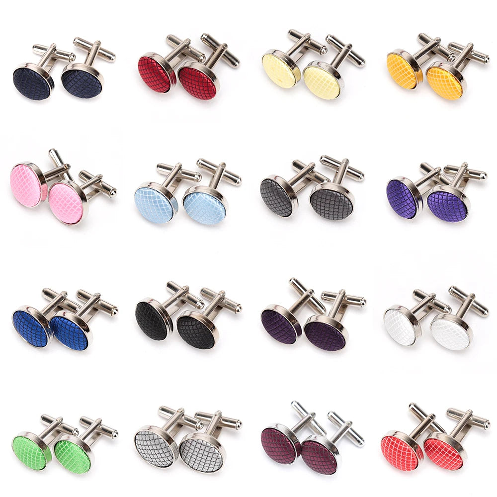 1Pair Mens Cufflinks Busines Fashion Shirt Wedding Party Men Cufflink Qme