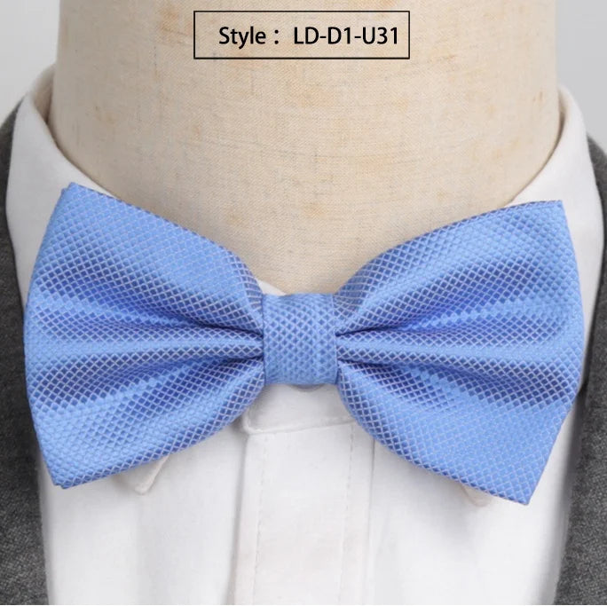 XGVOKH Men Ties Fashion Butterfly Party Wedding Bow Tie Boys Girls Qme LD-D1-U31