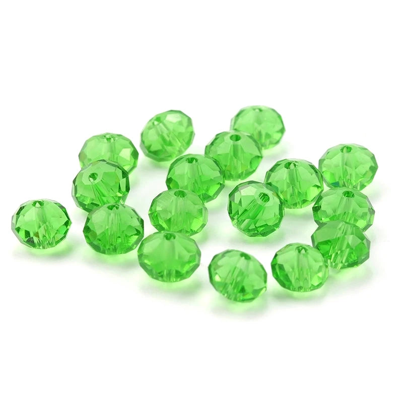 Wholesale Big Bag Faceted Crystal Beads Charms Rondelle Austria Glass