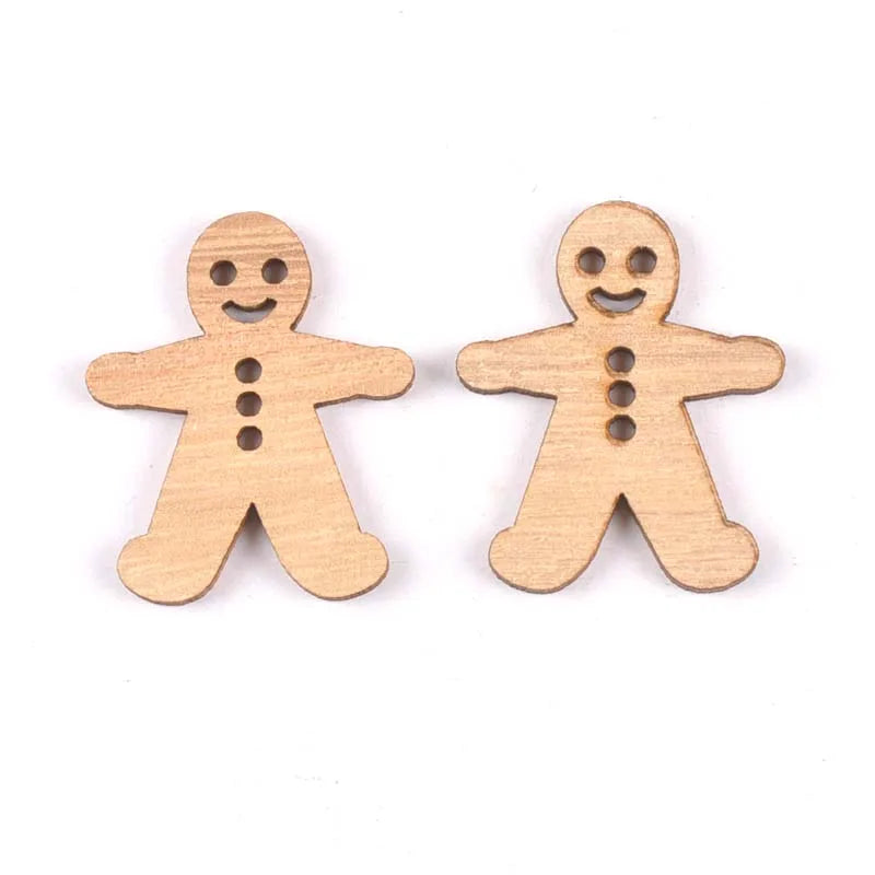 Mix Baby Bear/clothes/pin/balloon Wood DIY Crafts Home Decor Embellishment Handicrafts Scrapbooking Wooden Ornaments 15pcs m1846 Qme