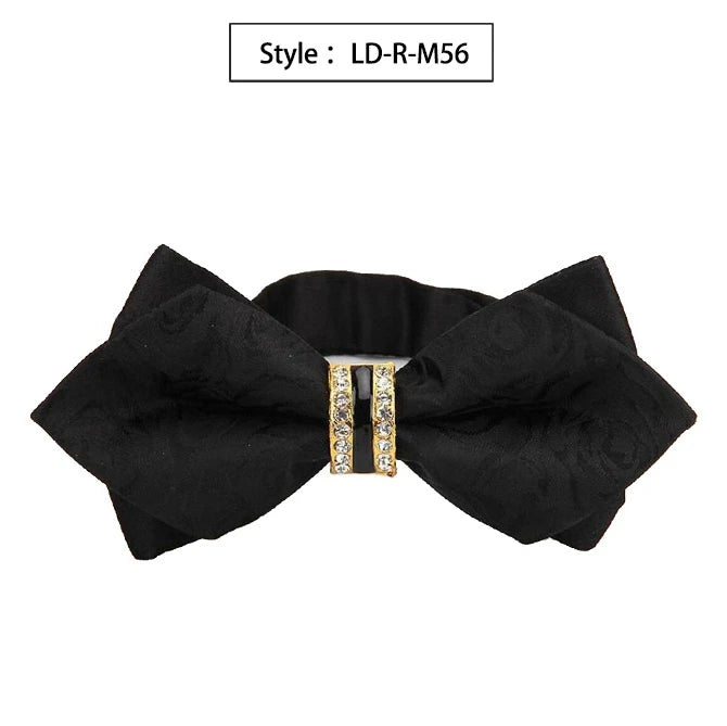 Bowtie Groom Mens Colourful Plaid Cravat Gravata Fashion Male