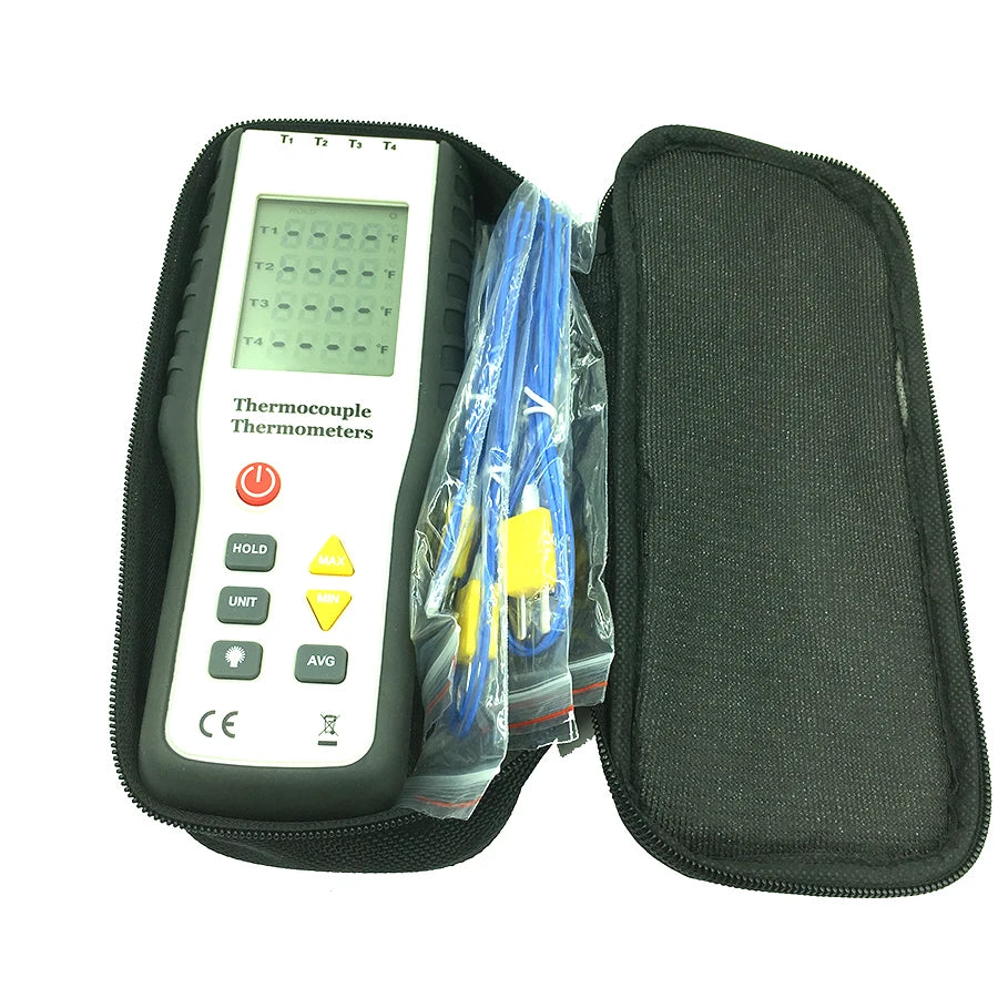 HT-9815 Digital K Thermocouple Thermometer Probe Sensor Industrial Qme