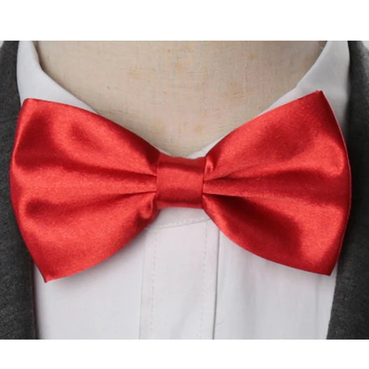 New Bow Tie Men Candy Colors Fashion Wedding Party Necktie Boys Solid Bowtie Male Dress Shirt Gift Dress Shirt Accessories Qme LDB1-01