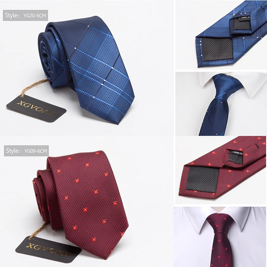 Men Ties Necktie Men's Vestidos Business Wedding Tie Male Dress Qme