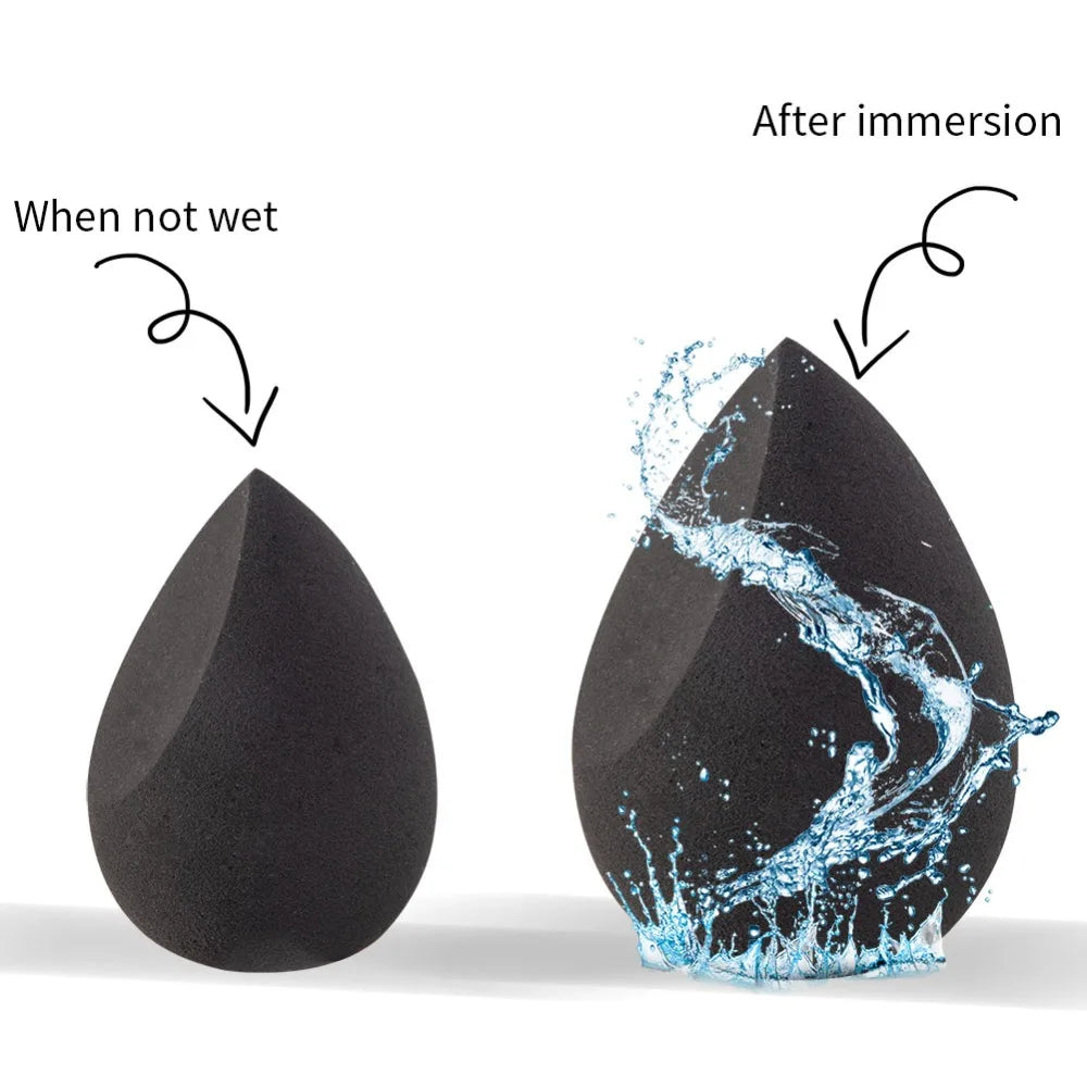 Water Drop Shape Cosmetic Puff Soft Sponge Makeup Blending Face Qme