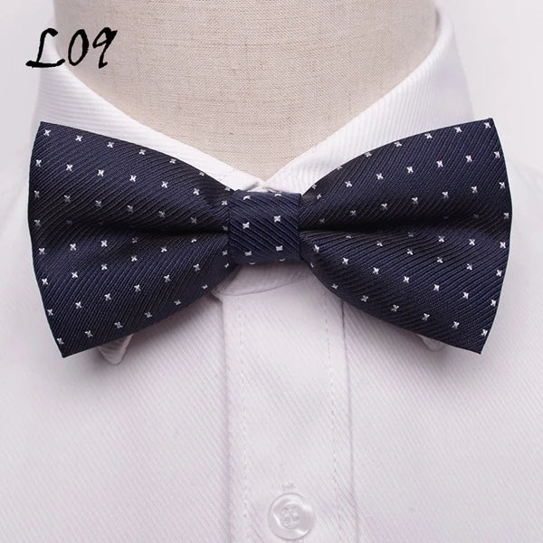 Bowtie men formal necktie boy Men's Fashion business wedding bow tie Male Dress Shirt krawatte legame gift Qme L09