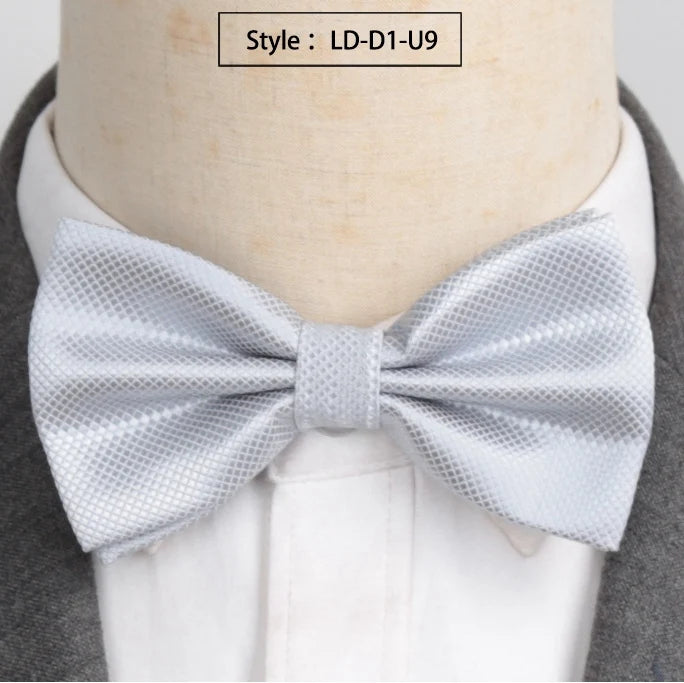 XGVOKH Men Ties Fashion Butterfly Party Wedding Bow Tie Boys Girls Qme LD-D1-U9