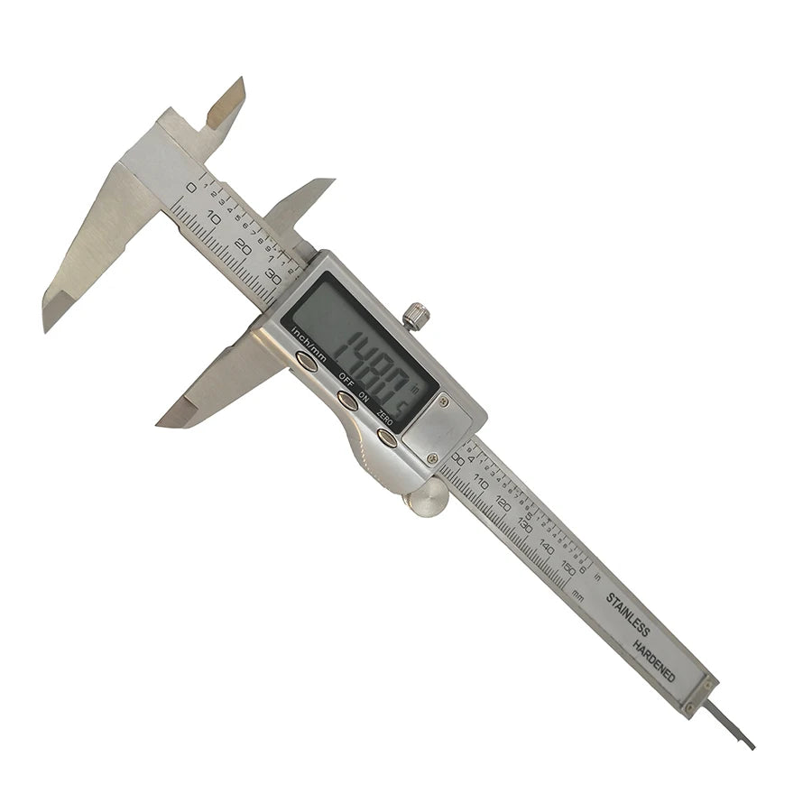 Digital Vernier Caliper Stainless Steel 0- Display Electronic Ruler Qme