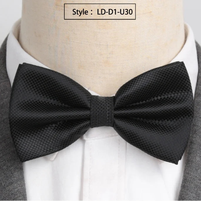 XGVOKH Men Ties Fashion Butterfly Party Wedding Bow Tie Boys Girls Qme LD-D1-U30