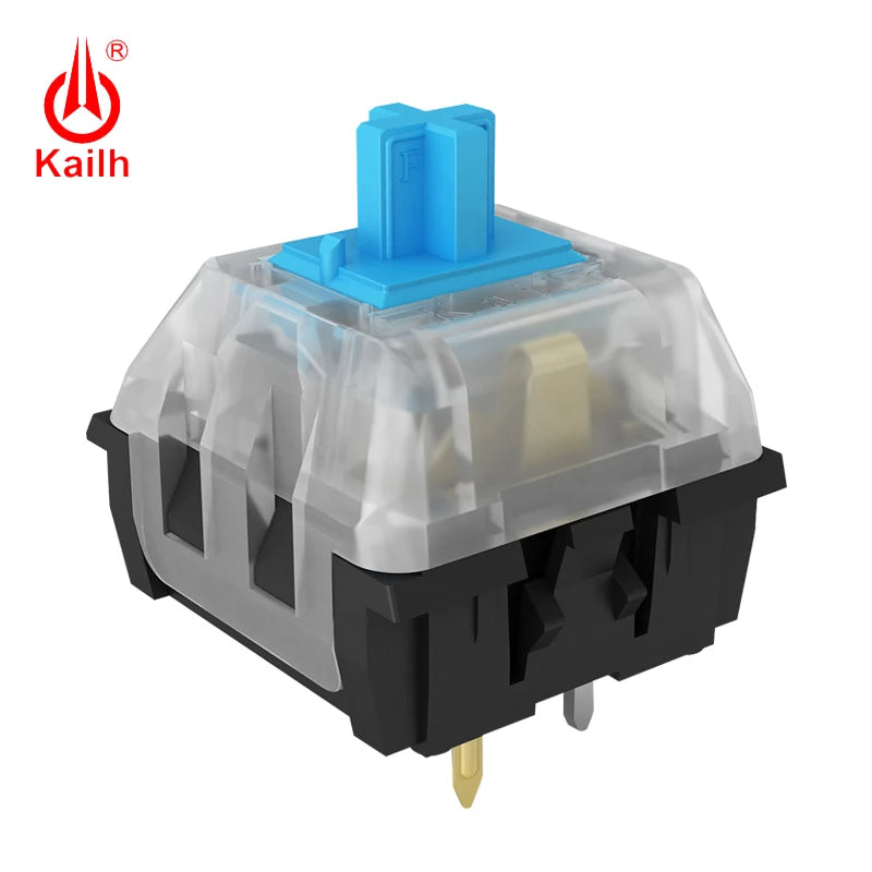 Kailh Traditional Gaming Mechanical Keyboard Switch SMD with Brown/Red/Blue/Black Keystem, with 3 Pins Qme