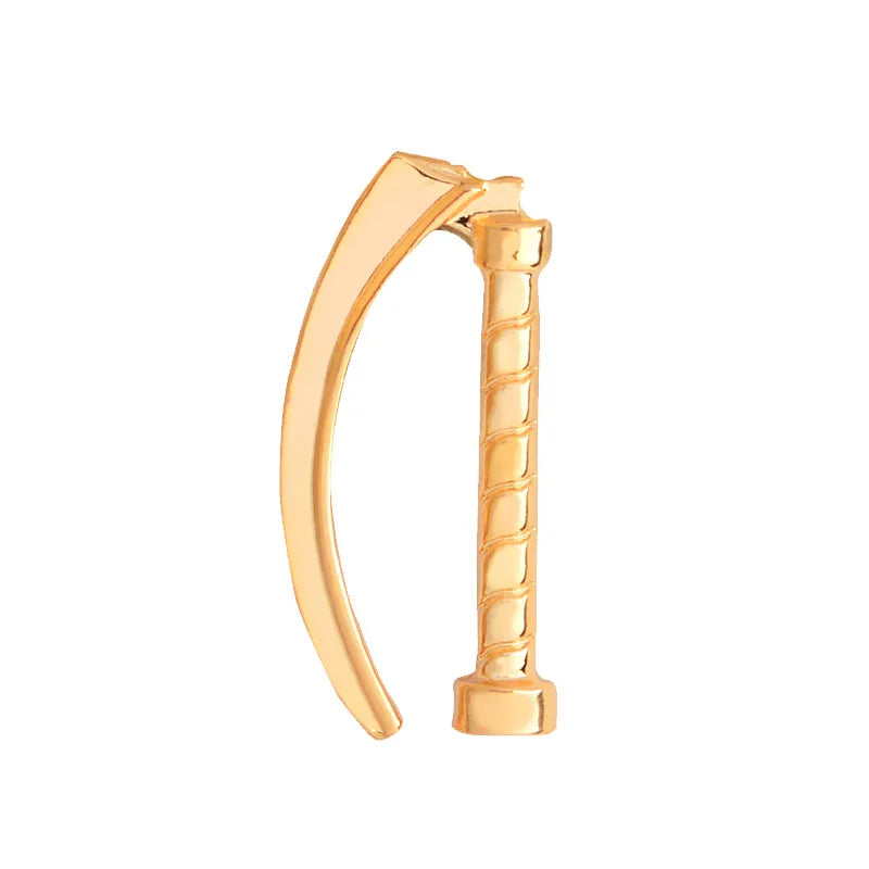 Medical Brooches Collection Crystal Uterus Microscope Scalpel Stomach ECG Tooth Pins Jewelry for Doctor Nurse Badge Wholesale Qme laryngoscope G