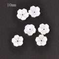 Flower Texture Curved Natural Shells Beads Mother Of Pearl For Jewelry Making Earring Accessories Diy Crafts 5Pcs 8-20mm tr0391 Qme 2