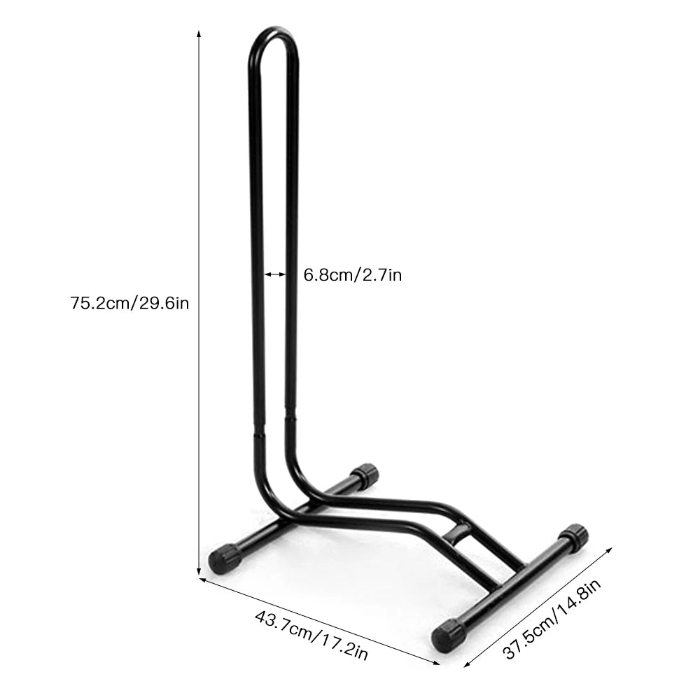 3-in-1 Bicycle Floor Parking Rack Stand For Mountain Road Bike Indoor Garage Storage Bike Repair Stand Maintenance Holder Qme