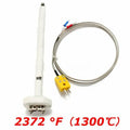 Universal K-Type Thermocouple Block Ceramic Kiln Probe 2372/1300 Degree F/C 11G High Tool Temperature Controller New Qme Default Title