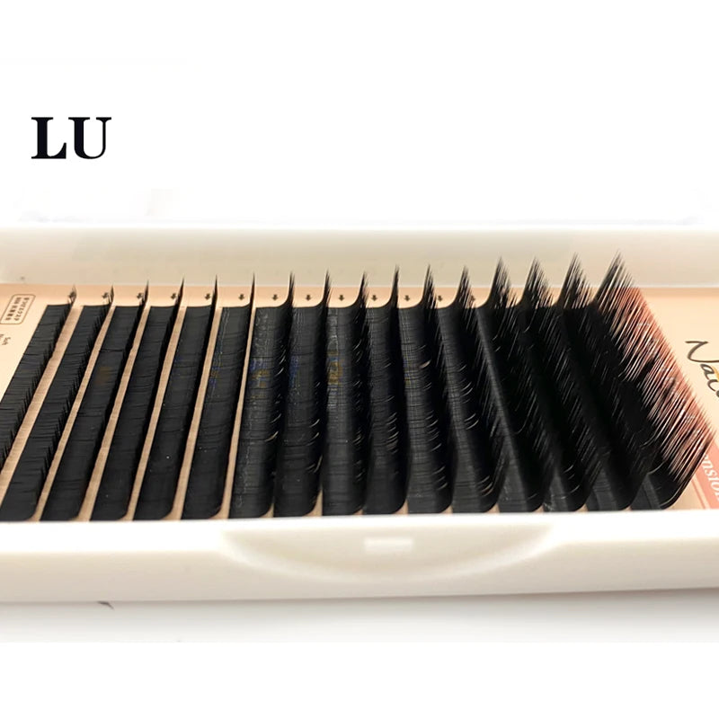NATUHANA Faux Individual Lashes L LU M Curl Maquiagem Cilios Qme