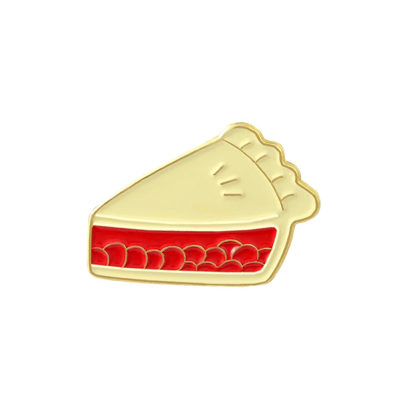 Cartoon Enamel Pin Food Badge Milk Coffee Bread Sandwich Brooches for Women Cute Backpacks Lapel Pin Jewelry Gift Wholesale Qme style 5