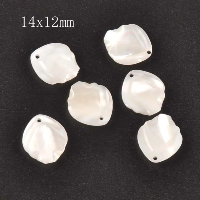 Flower Texture Curved Natural Shells Beads Mother Of Pearl For Jewelry Making Earring Accessories Diy Crafts 5Pcs 8-20mm tr0391 Qme 6