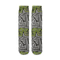 3D Graffiti Women Socks Street Cotton Art Creative Fashion Classic Qme style2 One Size China Mainland