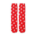 Creative Bitcoin Print Socks Men Women Breathable Middle Tube Unisex Qme style5 One Size China Mainland