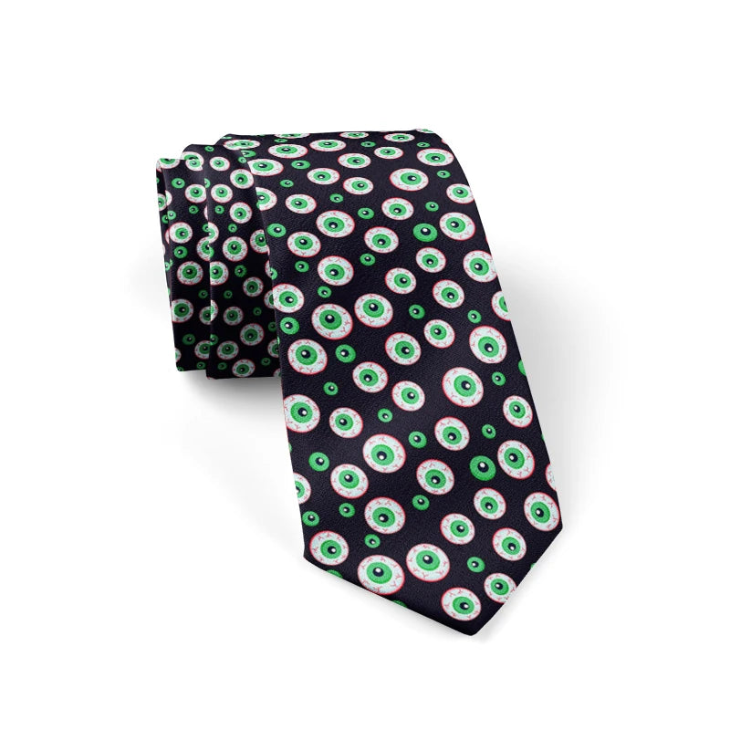 3D Print Ties Men Wome Printted Classic Tie Stripe Design Skinny Neck Qme style10 China Mainland