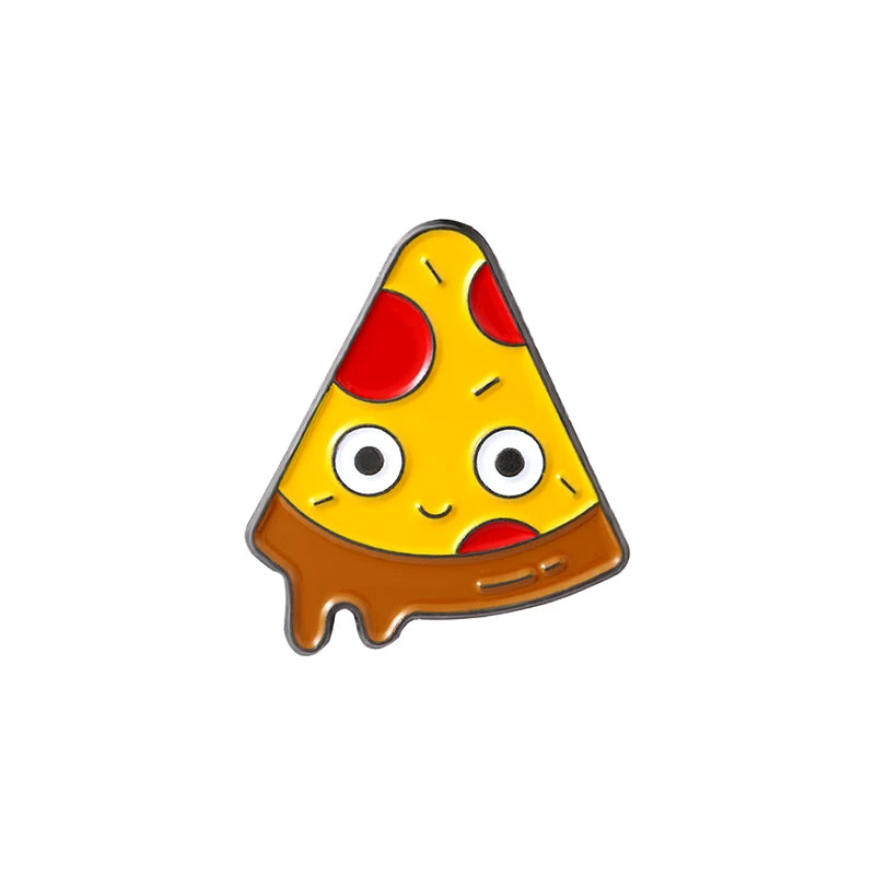 Cartoon Enamel Pin Food Badge Milk Coffee Bread Sandwich Brooches for Women Cute Backpacks Lapel Pin Jewelry Gift Wholesale Qme style 3