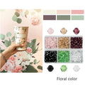 600pcs Wholesale 4mm Glass Bicone Beads Crystal Beads Faceted Austria 5238 Bead Embroidery For Jewelry Making Best Selling Color Qme Floral color